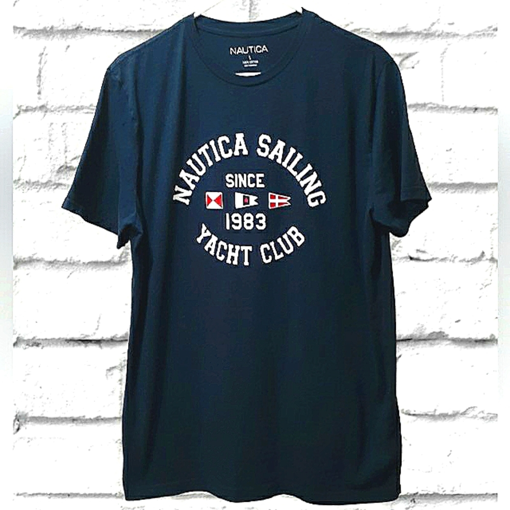 - - NAUTICA SAILING YACHT CLUB TEE